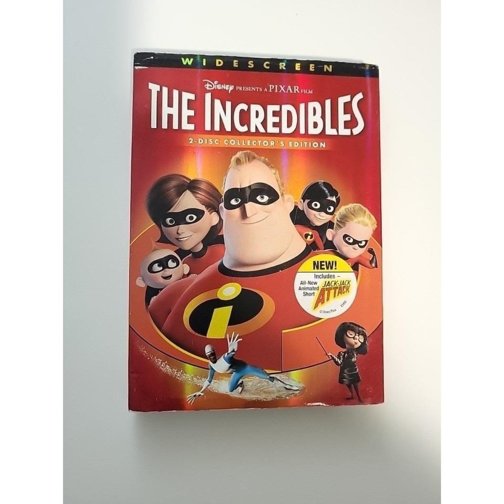 The Incredibles DVD 2004 2-Disc Collector's Edition Widescreen Pixar PG